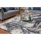 Homeroots 3 ft. 3 in. x 4 ft. 11 in. Polypropylene Grey Area Rug 353630 - alternate 4